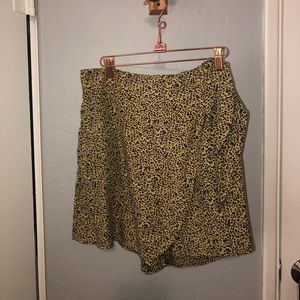 Vintage cheetah skort